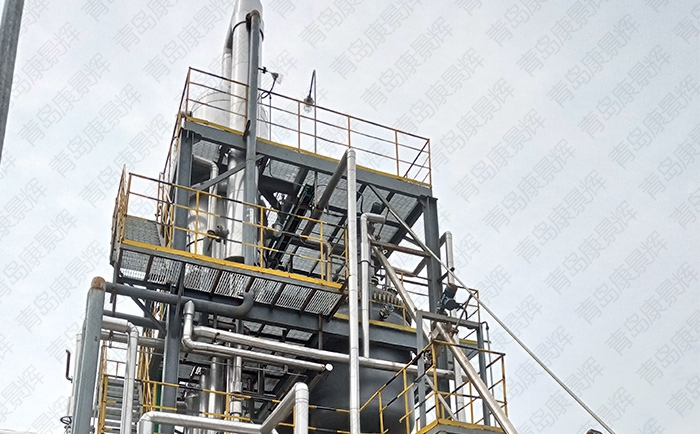 鑽井含鹽廢水MVR蒸發器案例實拍